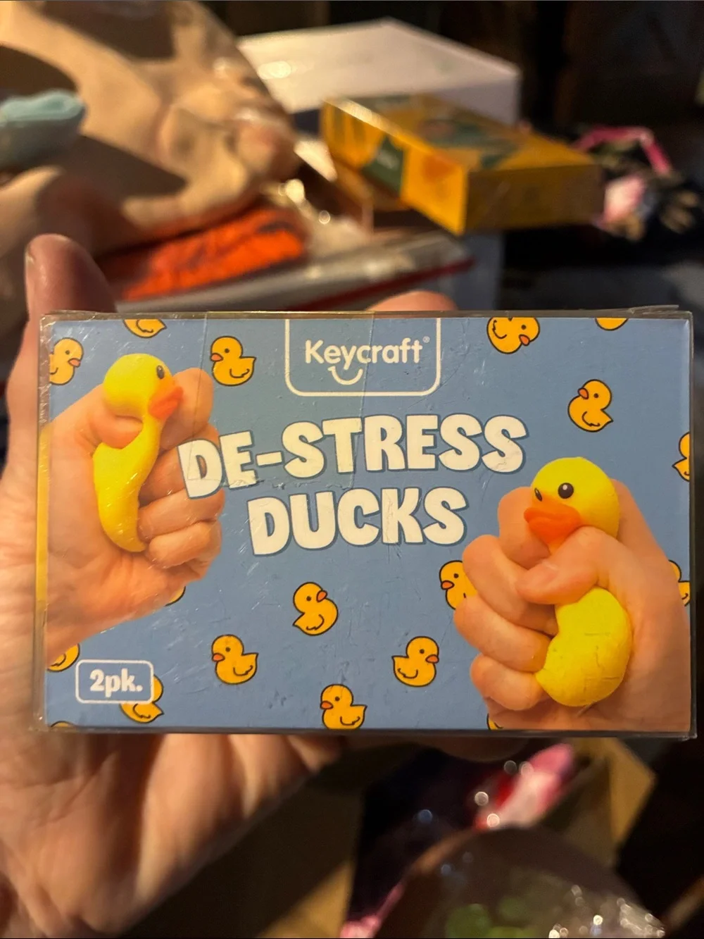 De-Stress Ducks Yellow Rubber Duck Set